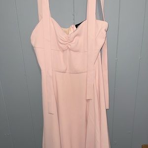 Blush Pink Midi Sundress